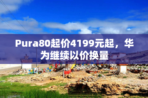 Pura80起价4199元起，华为继续以价换量