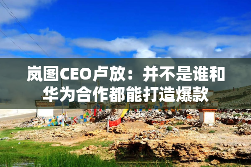 岚图CEO卢放：并不是谁和华为合作都能打造爆款