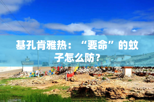 基孔肯雅热：“要命”的蚊子怎么防？