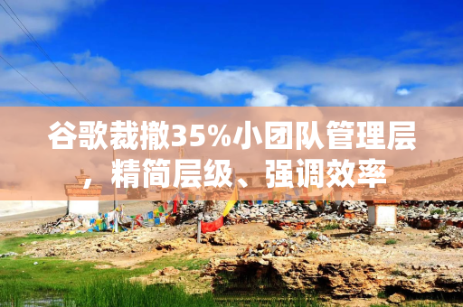 谷歌裁撤35%小团队管理层，精简层级、强调效率