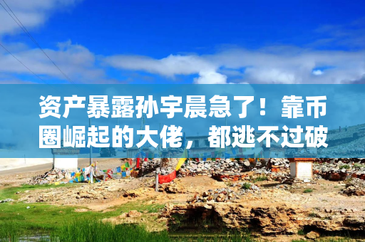 资产暴露孙宇晨急了！靠币圈崛起的大佬，都逃不过破产坐牢？