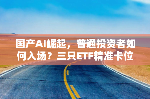 国产AI崛起，普通投资者如何入场？三只ETF精准卡位