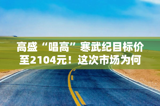 高盛“唱高”寒武纪目标价至2104元！这次市场为何没跟进