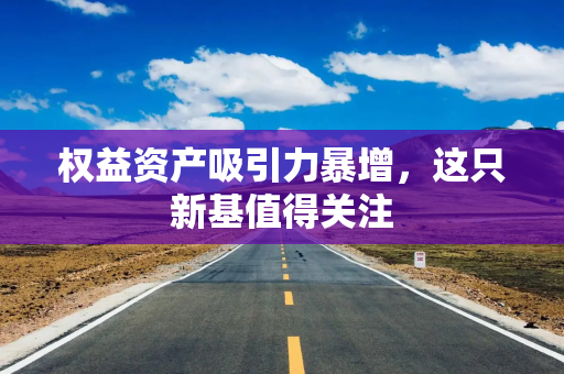 权益资产吸引力暴增，这只新基值得关注