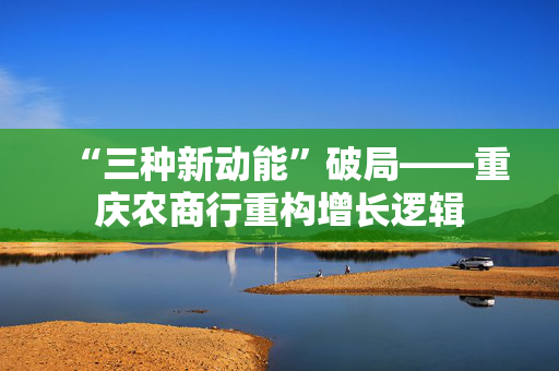 “三种新动能”破局——重庆农商行重构增长逻辑