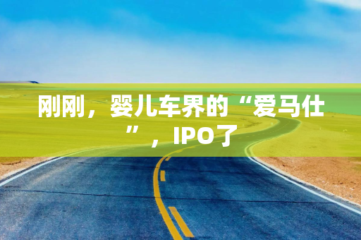 刚刚，婴儿车界的“爱马仕”，IPO了