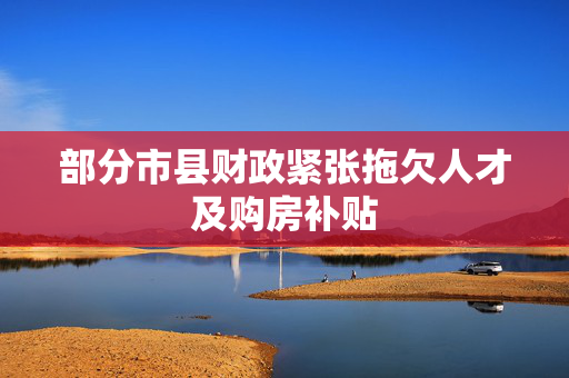 部分市县财政紧张拖欠人才及购房补贴