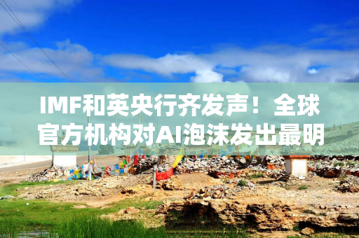 IMF和英央行齐发声！全球官方机构对AI泡沫发出最明确警告