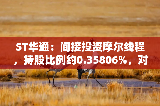 ST华通：间接投资摩尔线程，持股比例约0.35806%，对业绩无重大影响