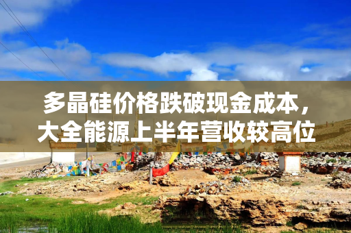 多晶硅价格跌破现金成本，大全能源上半年营收较高位下滑91%，技术路线更替或更为致命