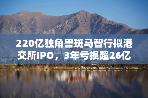 220亿独角兽斑马智行拟港交所IPO，3年亏损超26亿元？