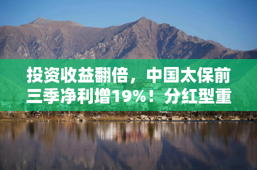 投资收益翻倍，中国太保前三季净利增19%！分红型重疾险时隔22年将重回市场