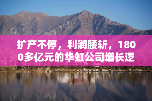 扩产不停，利润腰斩，1800多亿元的华虹公司增长逻辑是否生变？