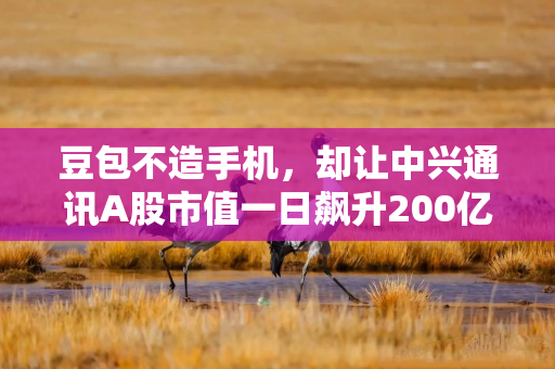 豆包不造手机，却让中兴通讯A股市值一日飙升200亿