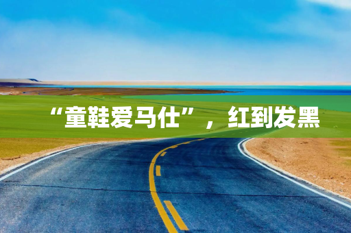 “童鞋爱马仕”，红到发黑