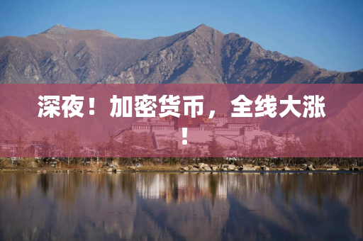 深夜！加密货币，全线大涨！