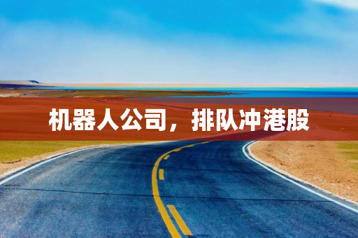 机器人公司，排队冲港股