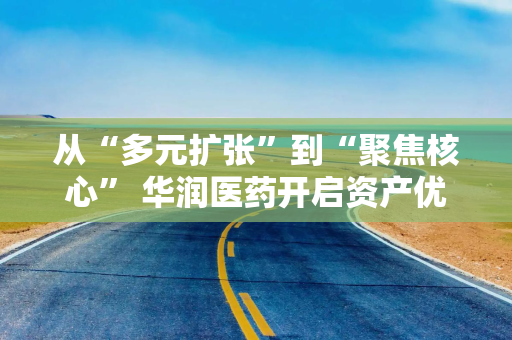 从“多元扩张”到“聚焦核心” 华润医药开启资产优化之路