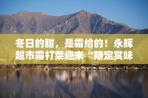 冬日的甜，是霜给的！永辉超市霜打菜迎来“限定赏味期”