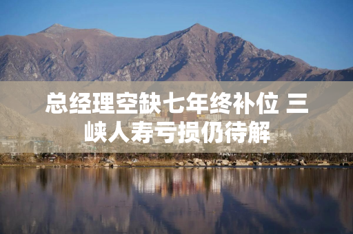 总经理空缺七年终补位 三峡人寿亏损仍待解