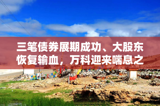 三笔债券展期成功、大股东恢复输血，万科迎来喘息之机？