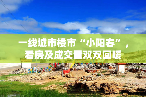 一线城市楼市“小阳春”，看房及成交量双双回暖