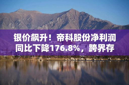 银价飙升！帝科股份净利润同比下降176.8%，跨界存储能否破局“增收不增利？”