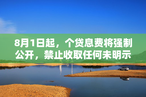 8月1日起，个贷息费将强制公开，禁止收取任何未明示费用（全文）