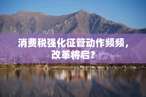 消费税强化征管动作频频，改革将启？