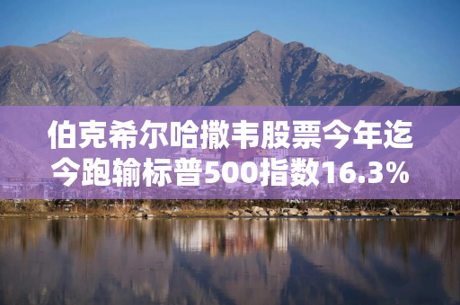 伯克希尔哈撒韦股票今年迄今跑输标普500指数16.3%
