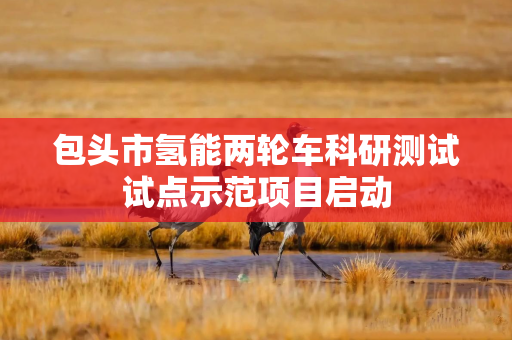 包头市氢能两轮车科研测试试点示范项目启动