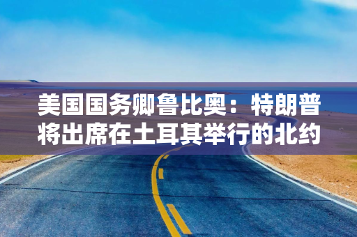 美国国务卿鲁比奥：特朗普将出席在土耳其举行的北约领导人峰会