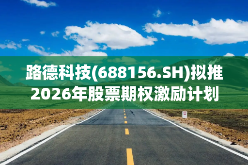 路德科技(688156.SH)拟推2026年股票期权激励计划