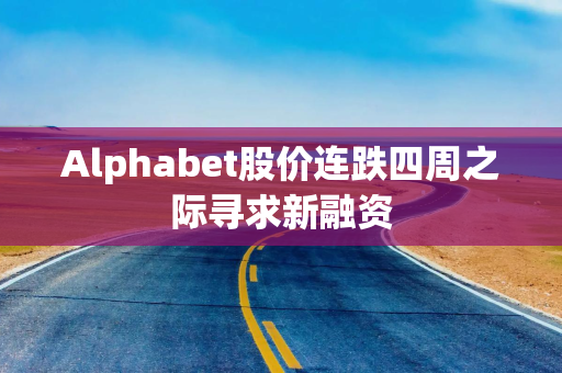 Alphabet股价连跌四周之际寻求新融资