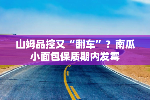 山姆品控又“翻车”？南瓜小面包保质期内发霉