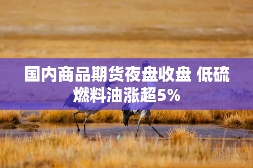 国内商品期货夜盘收盘 低硫燃料油涨超5%