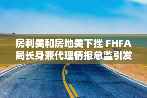 房利美和房地美下挫 FHFA局长身兼代理情报总监引发质疑