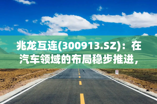 兆龙互连(300913.SZ)：在汽车领域的布局稳步推进，目前汽车数据线缆处于小批量生产阶段