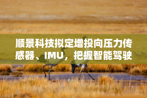 顺景科技拟定增投向压力传感器、IMU，把握智能驾驶、具身智能等机遇