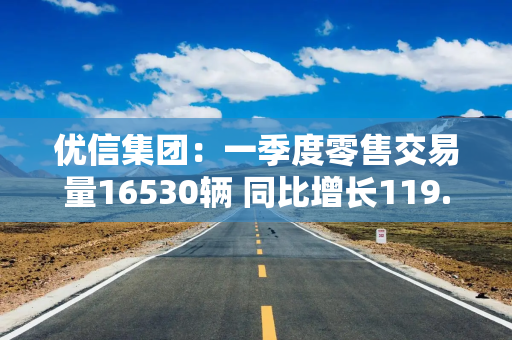 优信集团：一季度零售交易量16530辆 同比增长119.1%