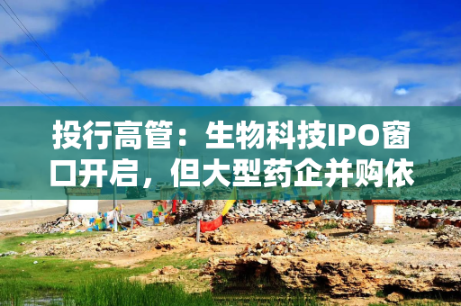 投行高管：生物科技IPO窗口开启，但大型药企并购依旧主导行业节奏