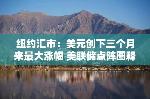 纽约汇市：美元创下三个月来最大涨幅 美联储点阵图释放鹰派信号