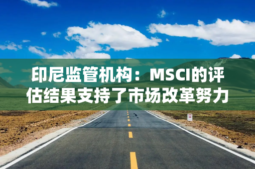 印尼监管机构：MSCI的评估结果支持了市场改革努力
