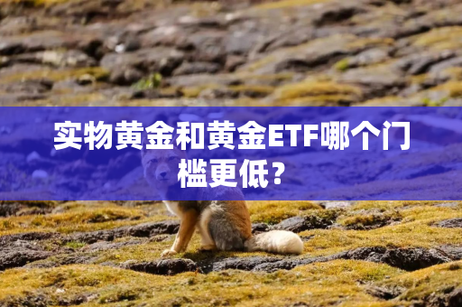实物黄金和黄金ETF哪个门槛更低？