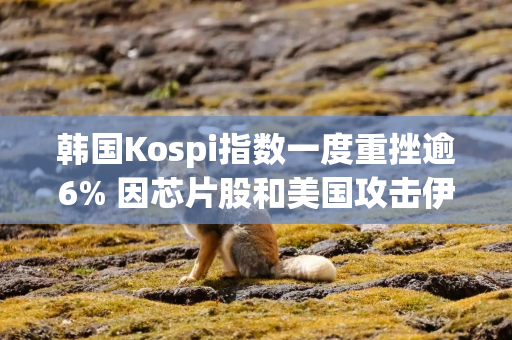 韩国Kospi指数一度重挫逾6% 因芯片股和美国攻击伊朗