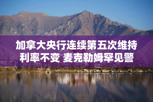 加拿大央行连续第五次维持利率不变 麦克勒姆罕见警告：未来或需连续加息