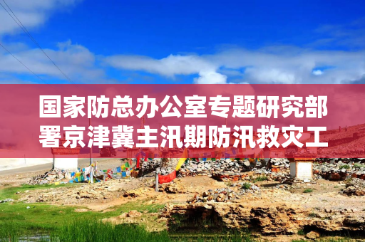 国家防总办公室专题研究部署京津冀主汛期防汛救灾工作