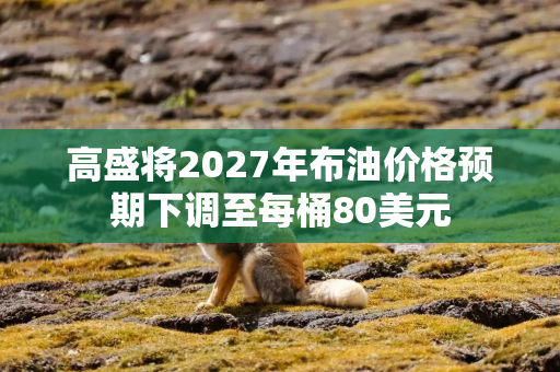 高盛将2027年布油价格预期下调至每桶80美元