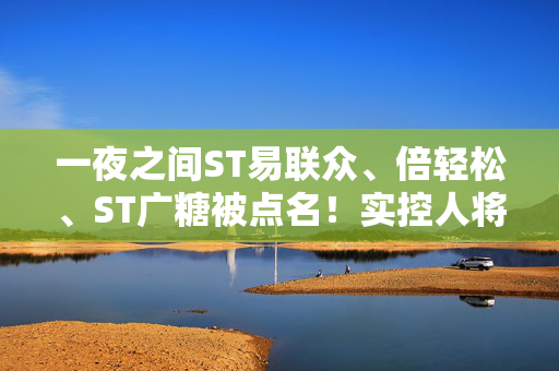 一夜之间ST易联众、倍轻松、ST广糖被点名！实控人将上市公司当私人提款机，监管重拳