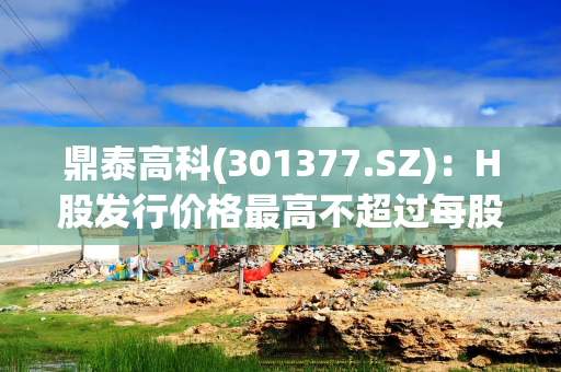 鼎泰高科(301377.SZ)：H股发行价格最高不超过每股380港元